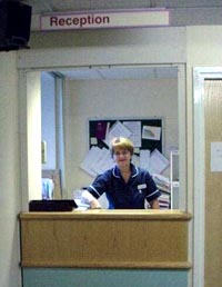 Pre-Operative clinic reception